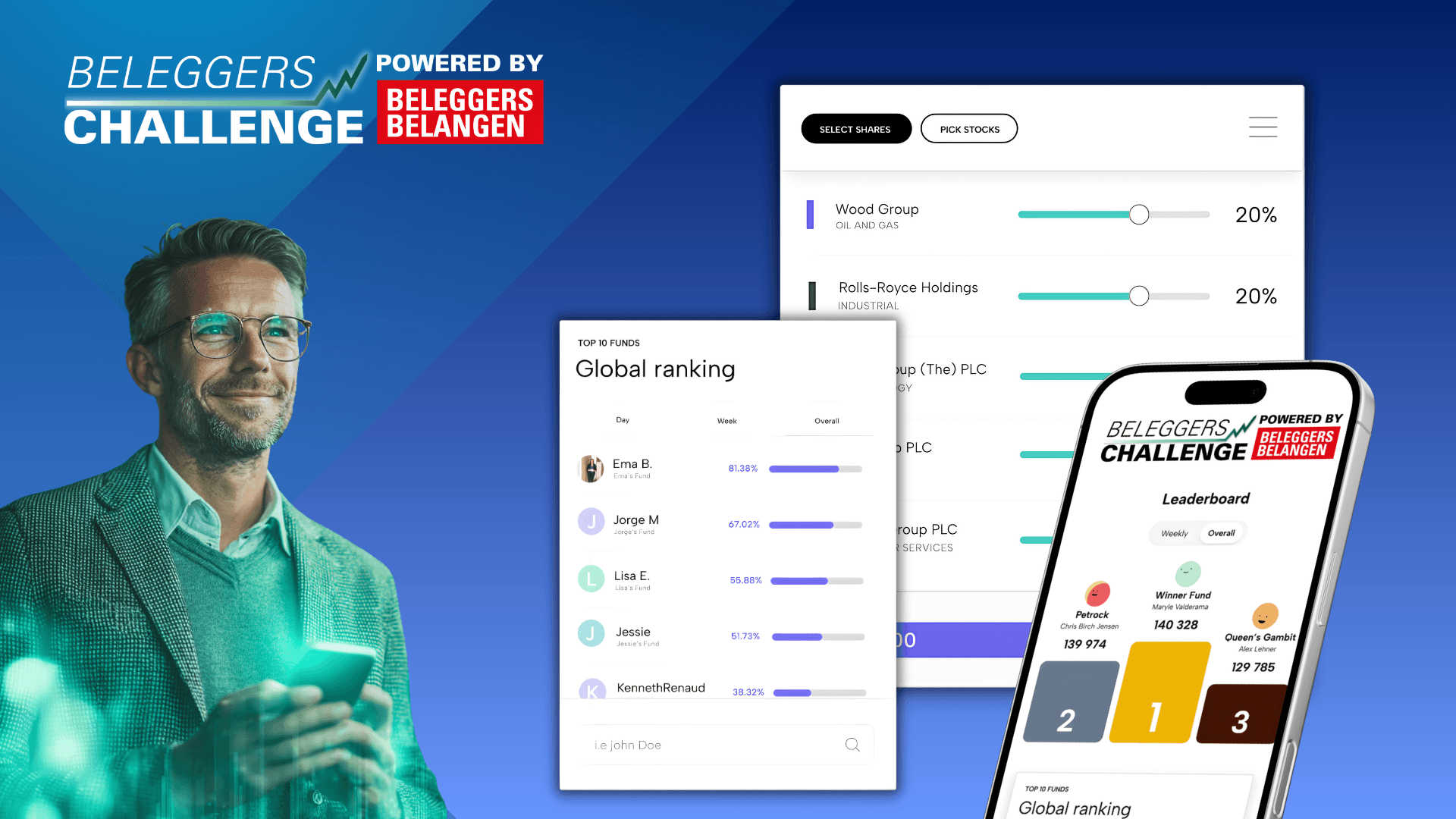 Doe mee aan de Beleggers Challenge en win €5000